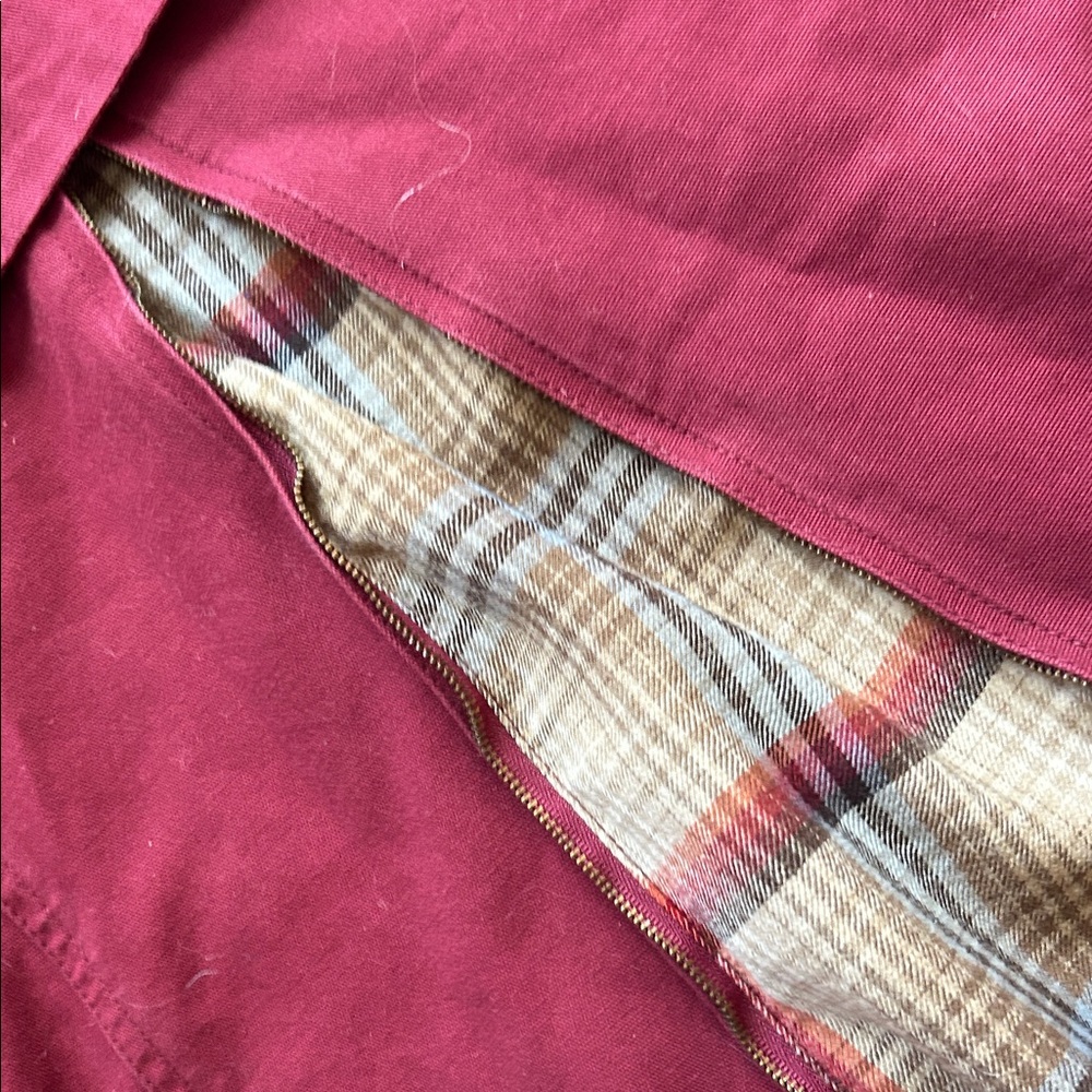 Pendleton Women's Deep Red Snap-Front Utility Jac… - image 9